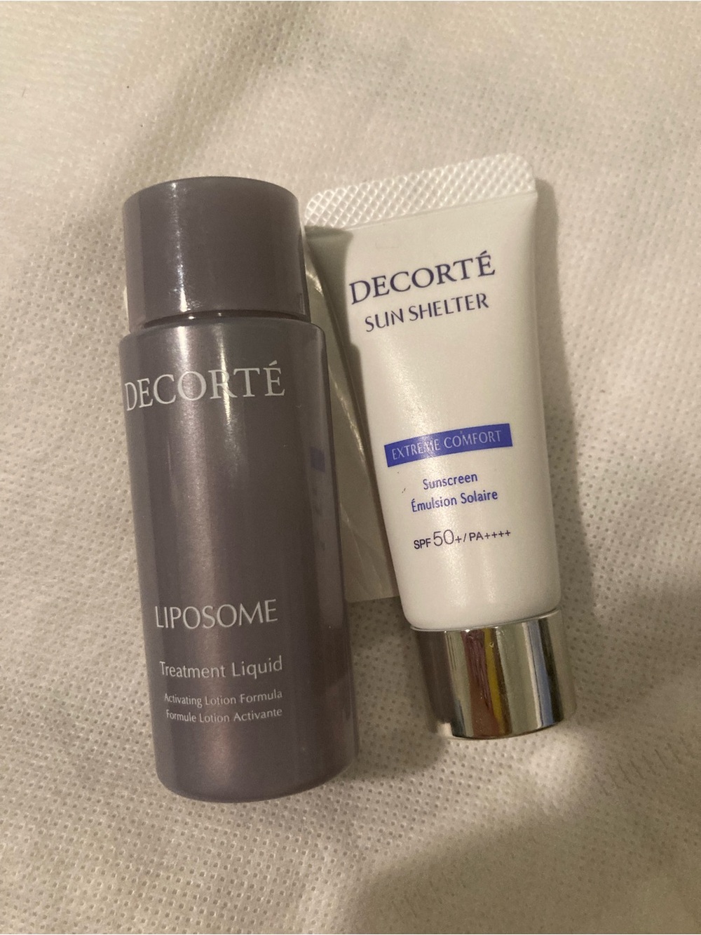 Liposome Treatment Liquid - Gray | Sun Shelter SPF50+ - White